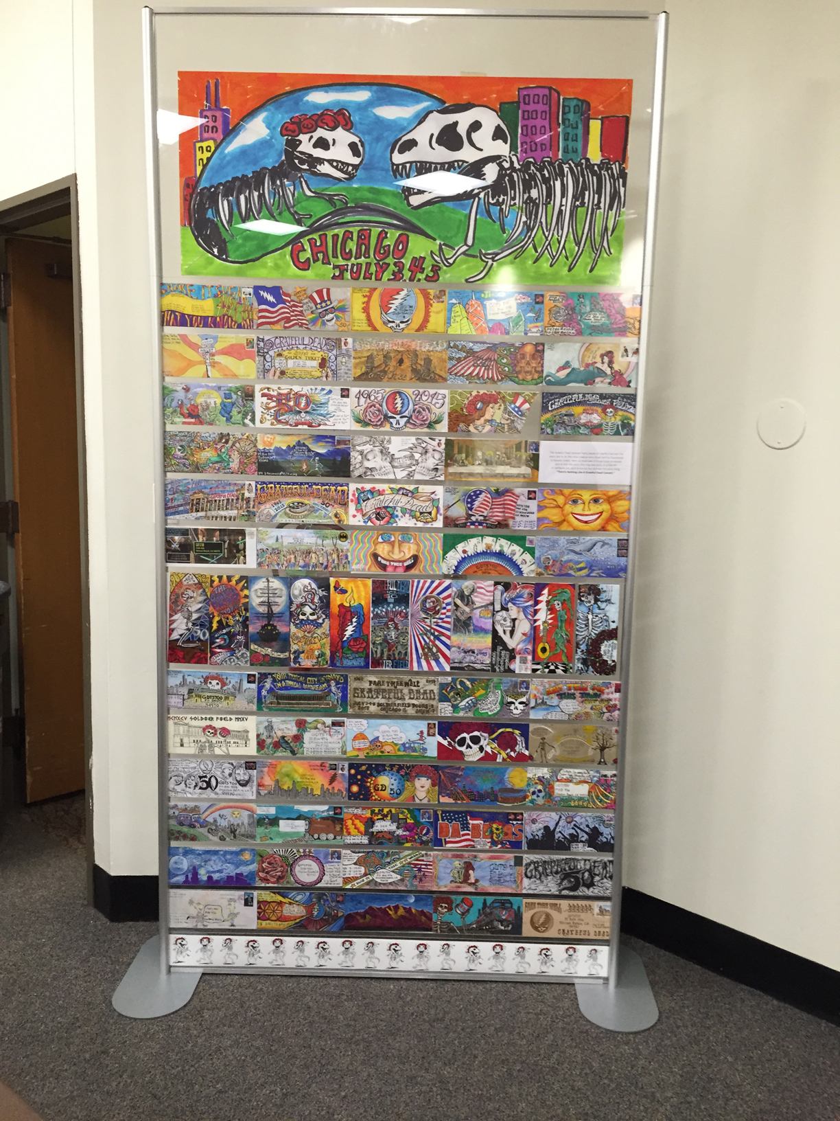 Fabulous Envelope exhibit at the Field Museum